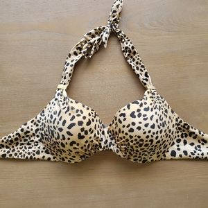 VS Cheetah Print Bathing Suit Top